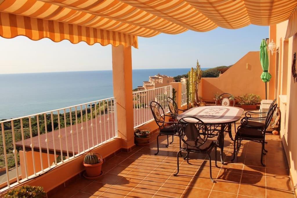 Ferienwohnung Great Sea View, Pool & Parking Mojácar Exterior foto
