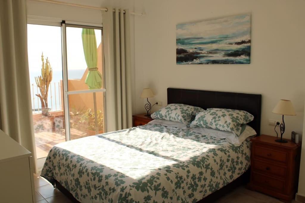 Ferienwohnung Great Sea View, Pool & Parking Mojácar Exterior foto