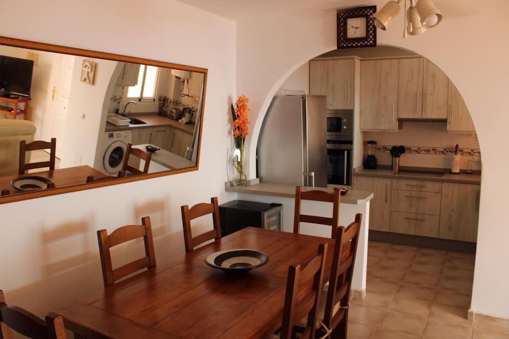 Ferienwohnung Great Sea View, Pool & Parking Mojácar Exterior foto