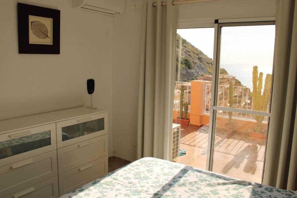 Ferienwohnung Great Sea View, Pool & Parking Mojácar Exterior foto