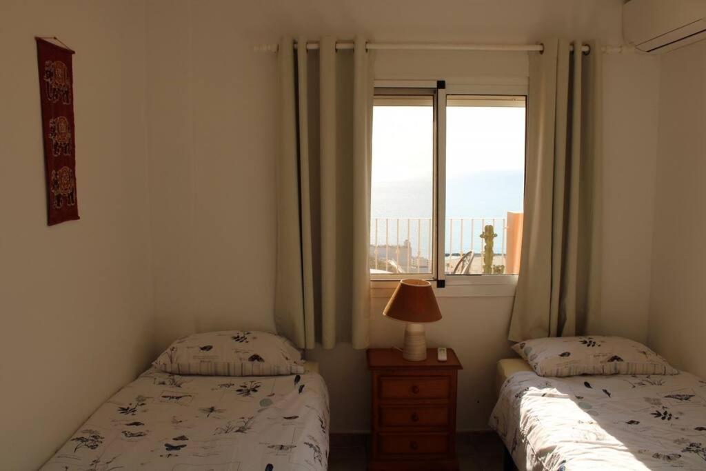 Ferienwohnung Great Sea View, Pool & Parking Mojácar Exterior foto