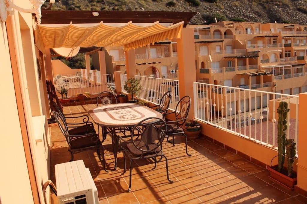 Ferienwohnung Great Sea View, Pool & Parking Mojácar Exterior foto